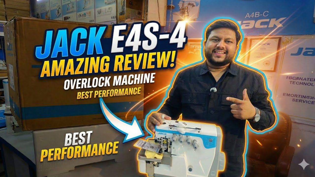 Jack E4S-4 Ka Asli Sach! 😲 Full Demo & Features.. #jack #singer #juki #bruce #brother #trending love