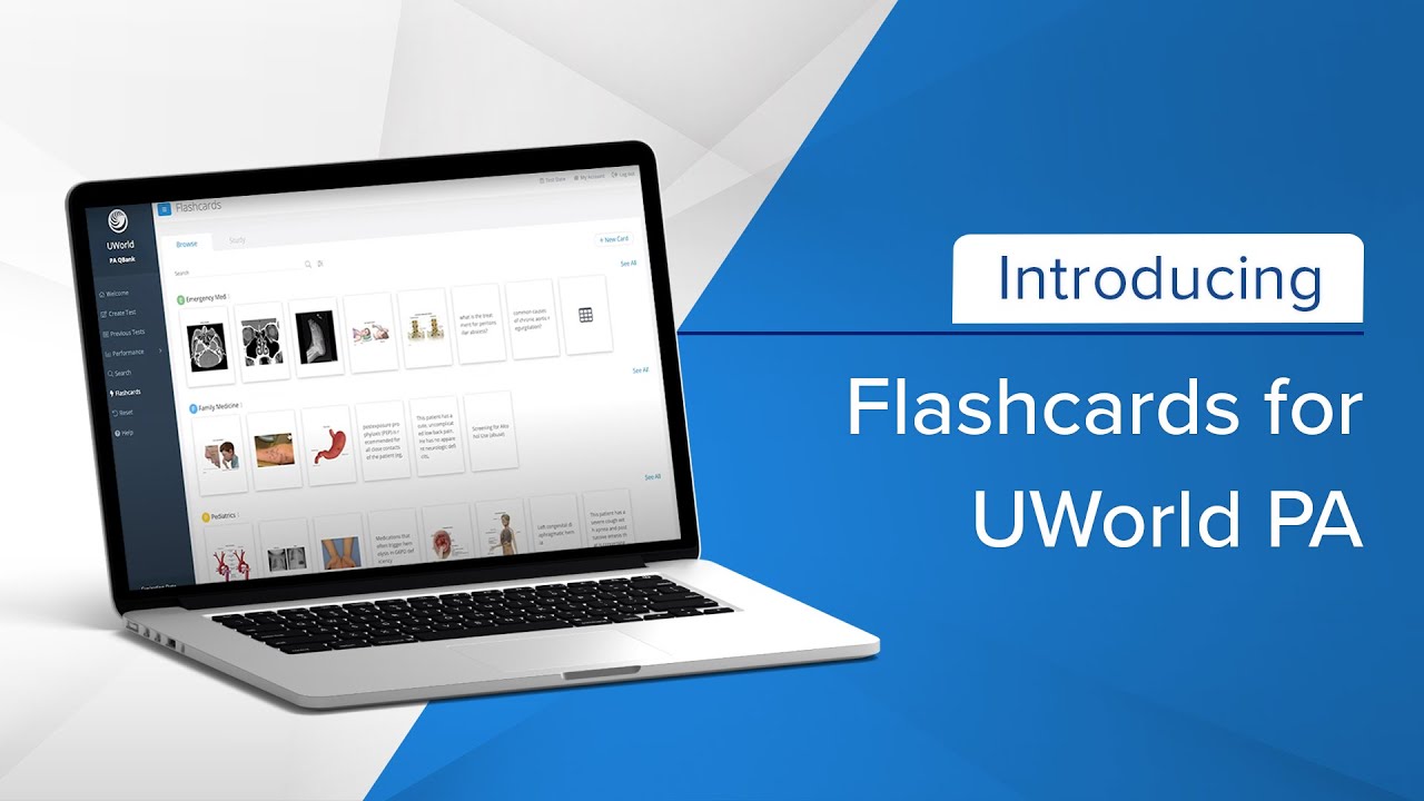UWorld PA New Flashcard Feature Enhancements