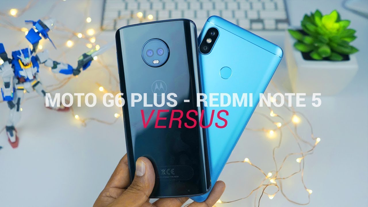 Moto G6 Plus vs Xiaomi Redmi Note 5 - ¿Cuál es el mejor?