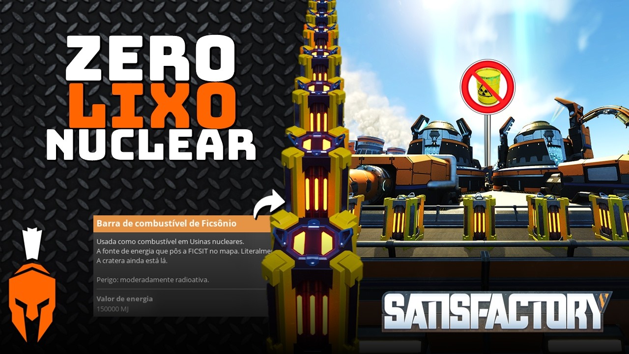 Energia Nuclear LIMPA com Ficsônio | Satisfactory