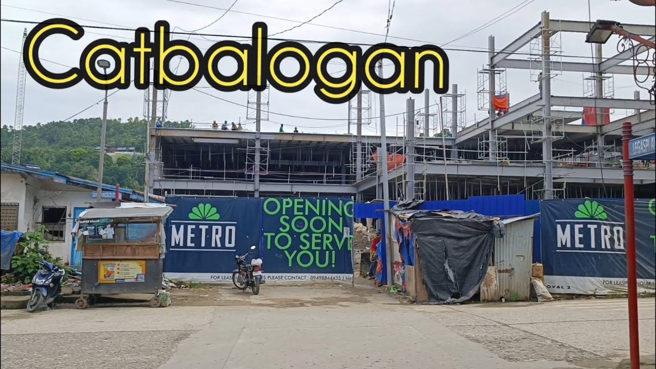 Bagong mall na patuloy paring ginagawa dito sa brgy. Guindapunan Catbalogan!