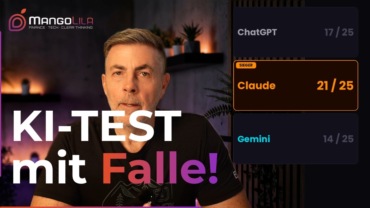 KI-Test mit Falle! Ich habe KIs gebeten, sich selbst zu bewerten.