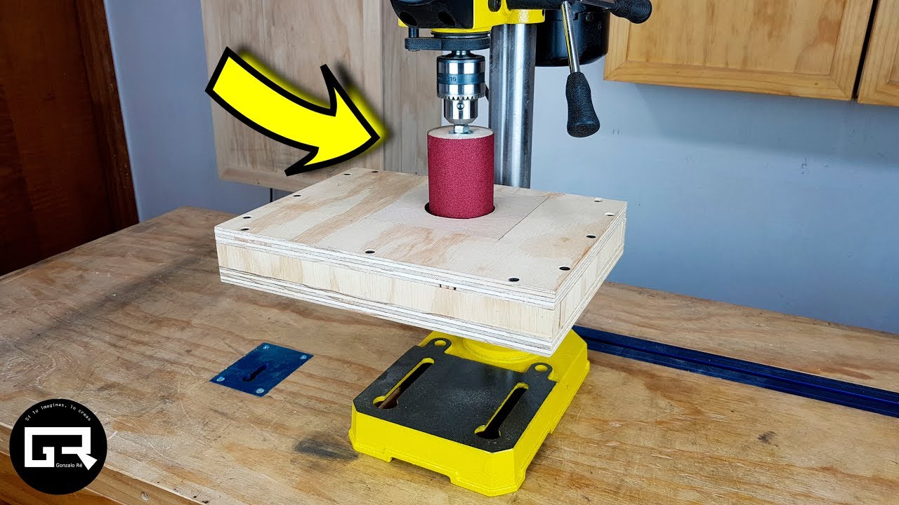 Crear LIJADORA de TAMBOR CASERA / DRUM SANDER DIY