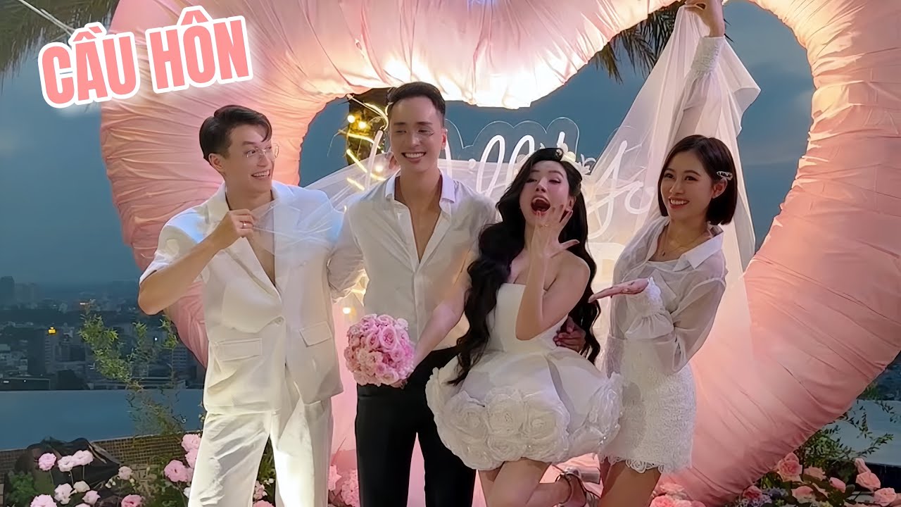 Chị Viên Vibi Được Cầu Hôn Sau 10 Năm Yêu Nhau 