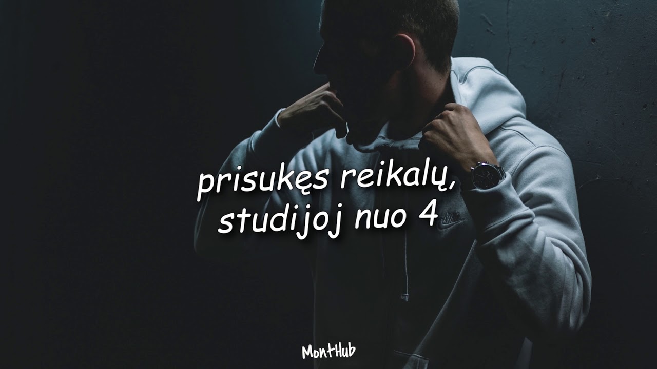KJ - Juoda. (prod. cyon & bansheep) (Lyrics video)