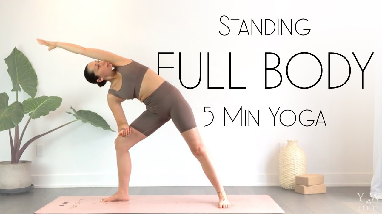5 Minute Yoga Full Body Standing Flow