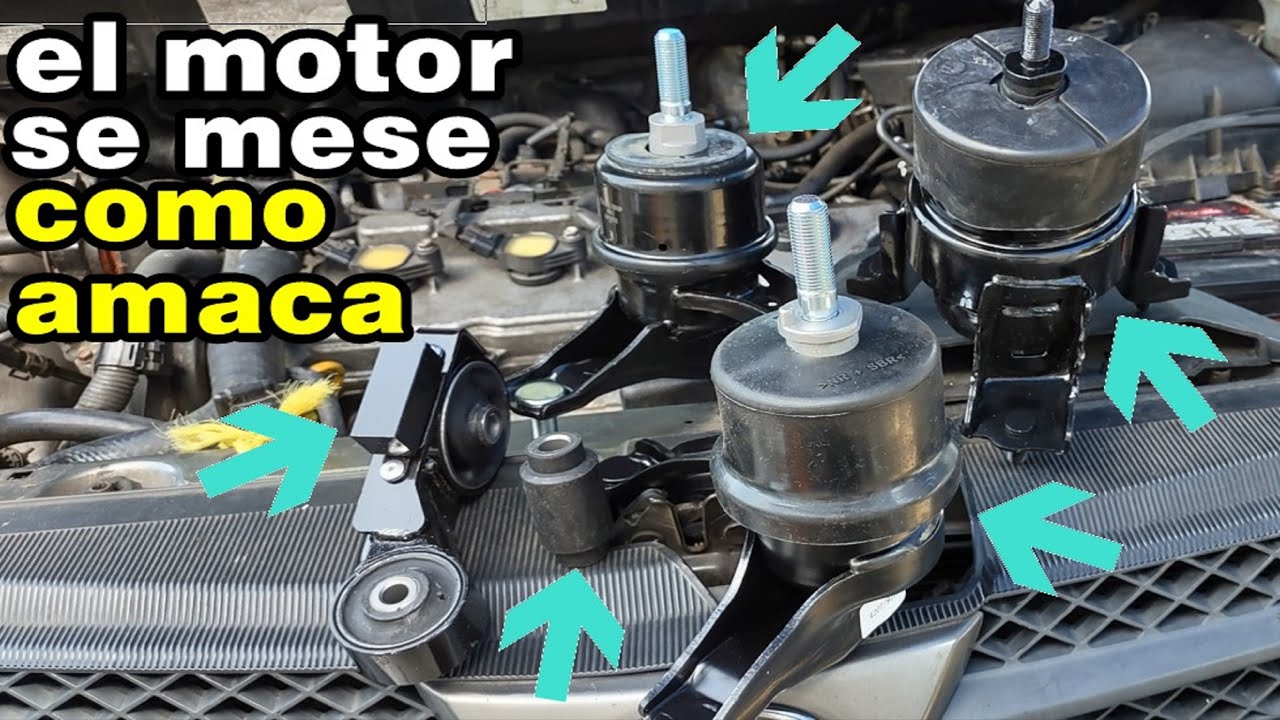 como reemplazar soportes toyota sienna 3.3 motor mounts replacement