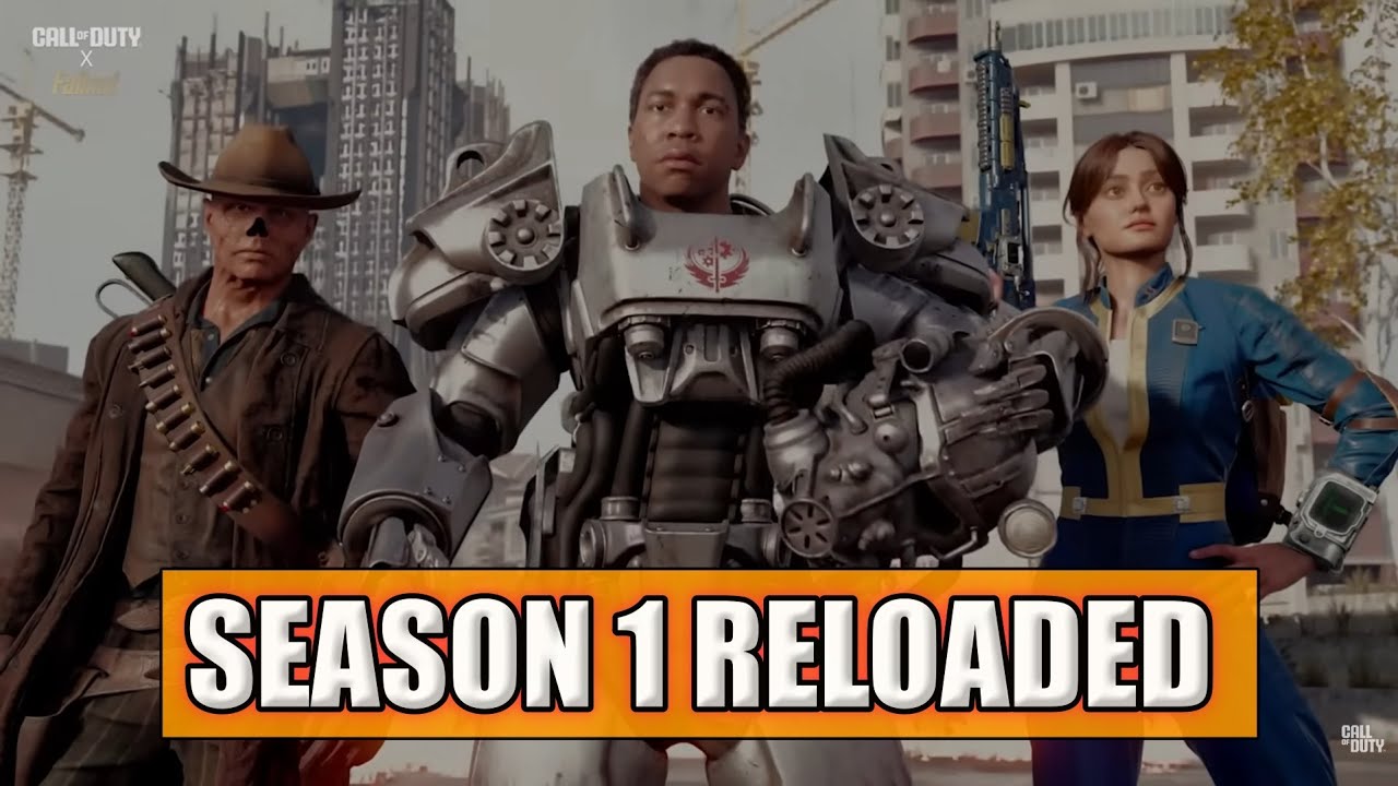 BLACK OPS 7 E WARZONE SEASON 1 RELOADED COM A TEMATICA DE FALLOUT