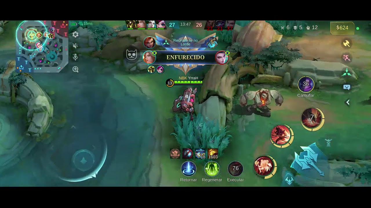 Bora Mobile Legends? Partida aleatória...