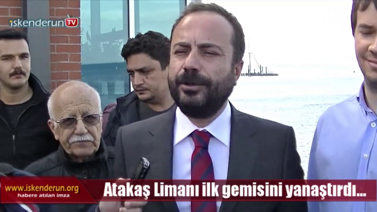 Atakaş Limanı ilk gemisini yanaştırdı