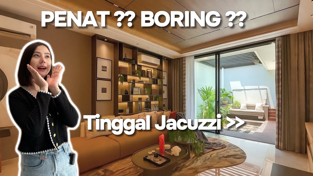 SOFT LUXURY ‼️ Tiap Hari Serasa STAYCATION di Rumah Sendiri - Pakuwon Indah Surabaya