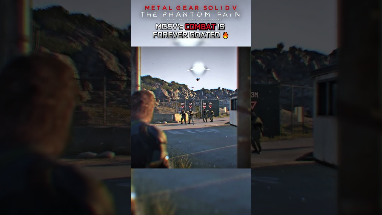 MGSV's Combat is Unmatched🔥 - #shorts #gaming #edit #viralvideo #metalgearsolid #mgsv #mgs #fps