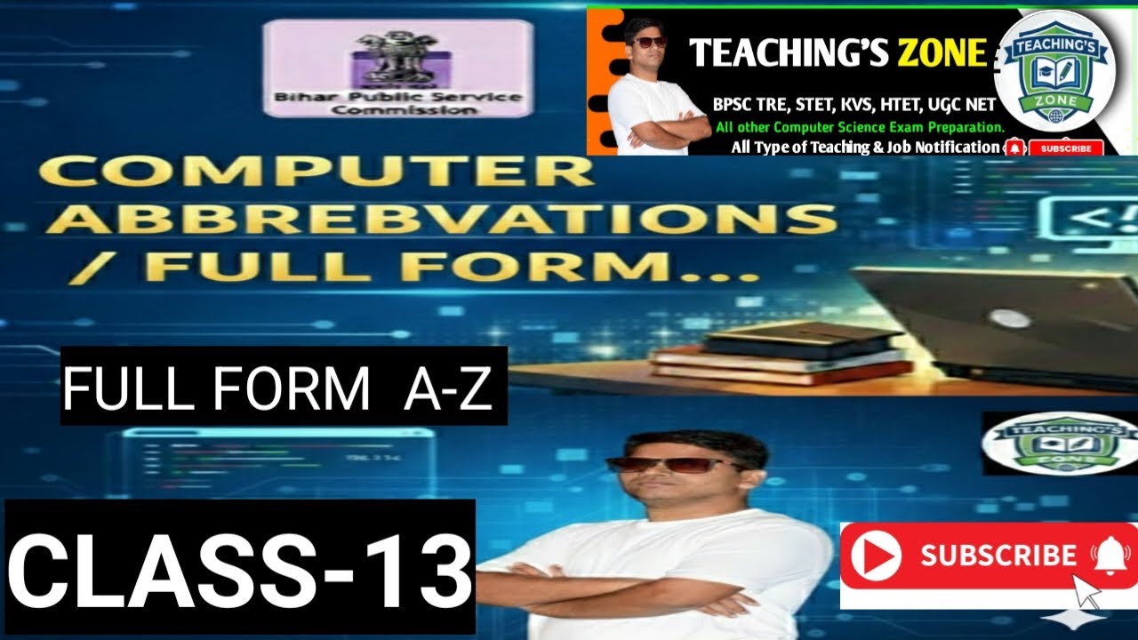 BPSC TRE 4.0 II COMPUTER A to Z Full Form II CLASS -13 II #bpsc #bpsctre4 #bpsctre4 #beltron #csc 