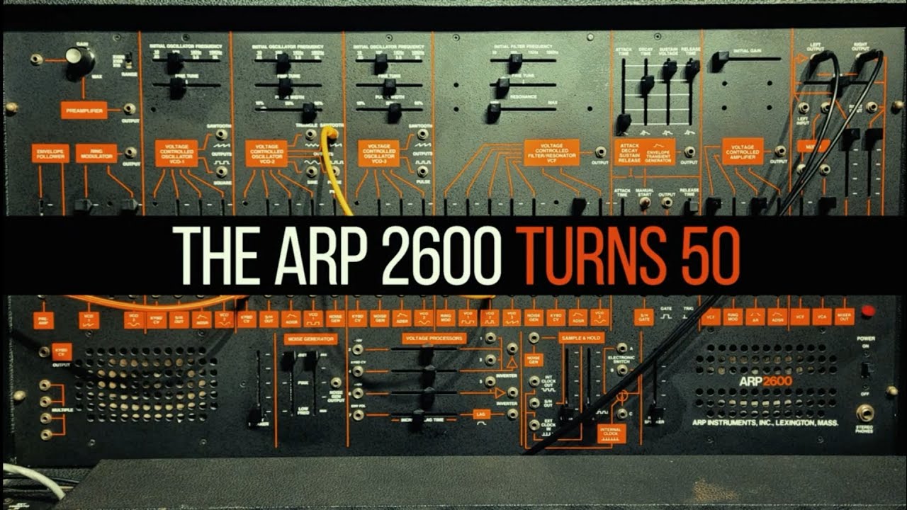 ARP 2600 исполняется 50 лет