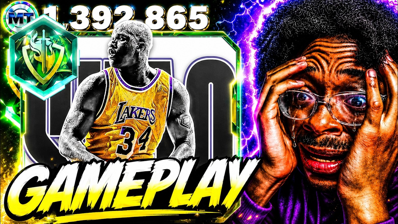 Непобедимый Шак намного лучше, легендарный Шак в NBA2K26 MyTeam!!