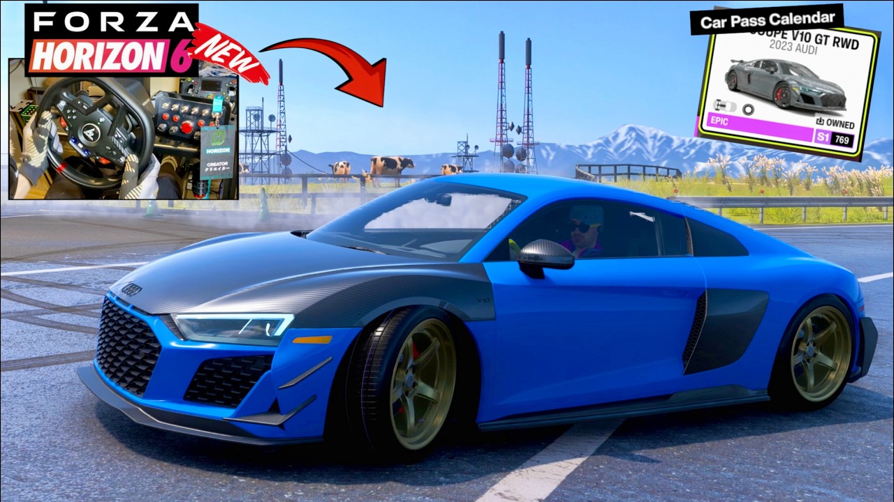 Forza Horizon 6 - NEW CarPass Ultimate RWD 1000hp Audi R8 Drift Build!