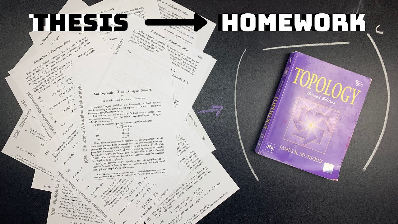 The Homework Problem That Started as a Phd Thesis: 14 set theorem