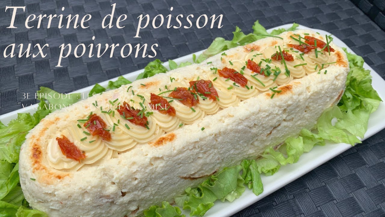 TERRINE DE POISSON AUX POIVRONS : l'atelier culinaire Guy Demarle
