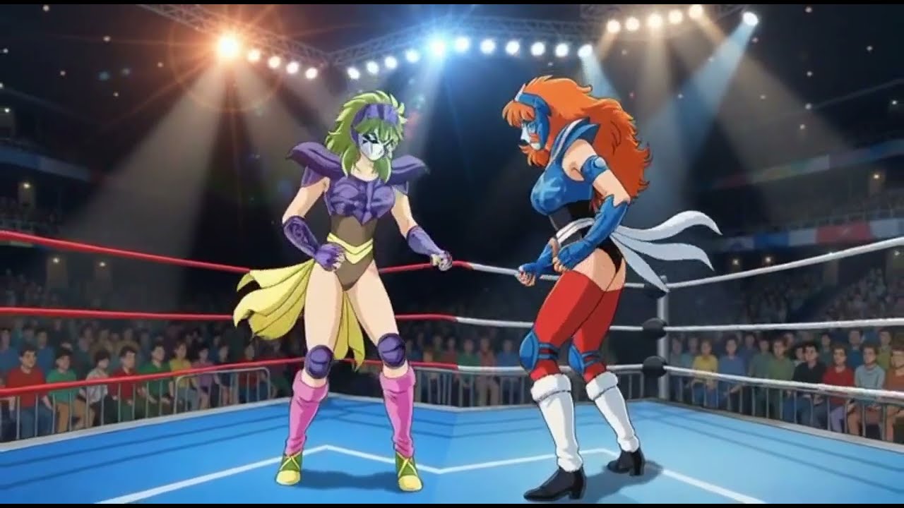 🔥 SAINT SEIYA GIRLS TOURNAMENT! | Liga Bronte Girls Wrestling – Epic Anime Battle 💥♈