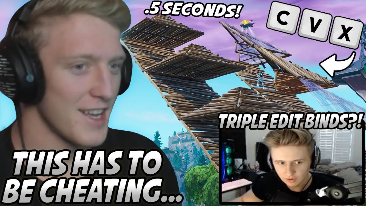 Tfue SHOCKS Symfuhny After Switching To TRIPLE Edit Binds To Edit INSTANTLY! Tfue FASTER Than Sym!