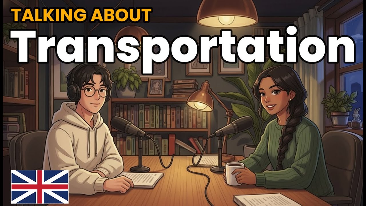 Talk About Transportation in English Naturally | Real Conversation Practice #englishpodcast