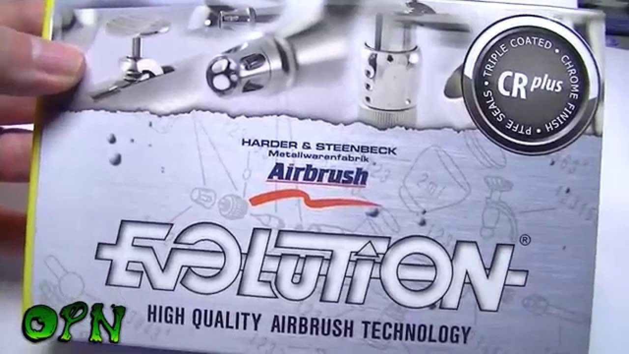 Harder and Steenbeck Evolution CRplus 2 in 1 airbrush review