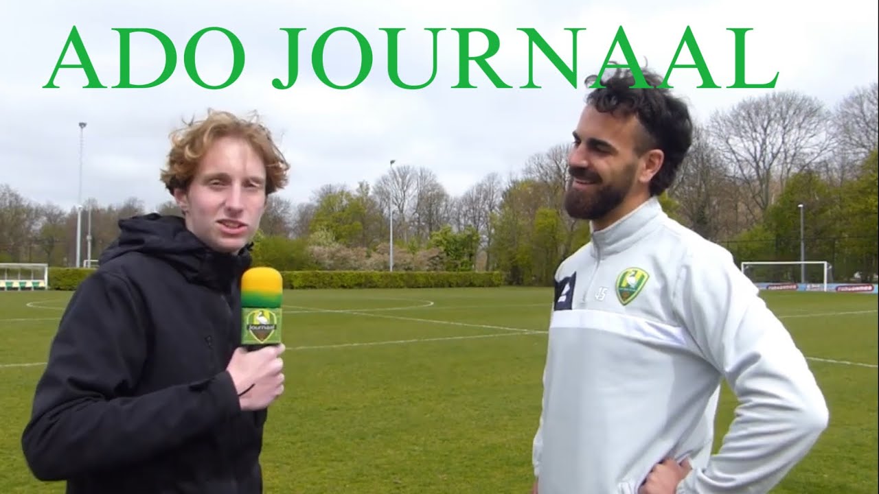 ADO journaal met een babbel voor de wedstrijd tegen Telstar