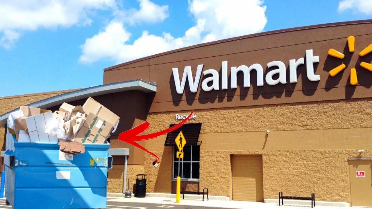 НЕ ПОВЕРЮ, ЧТО СОТРУДНИК WALMART ОСТАВИЛ В СВОЕМ МУСОРНОМ КОНТЕЙНЕРЕ!!