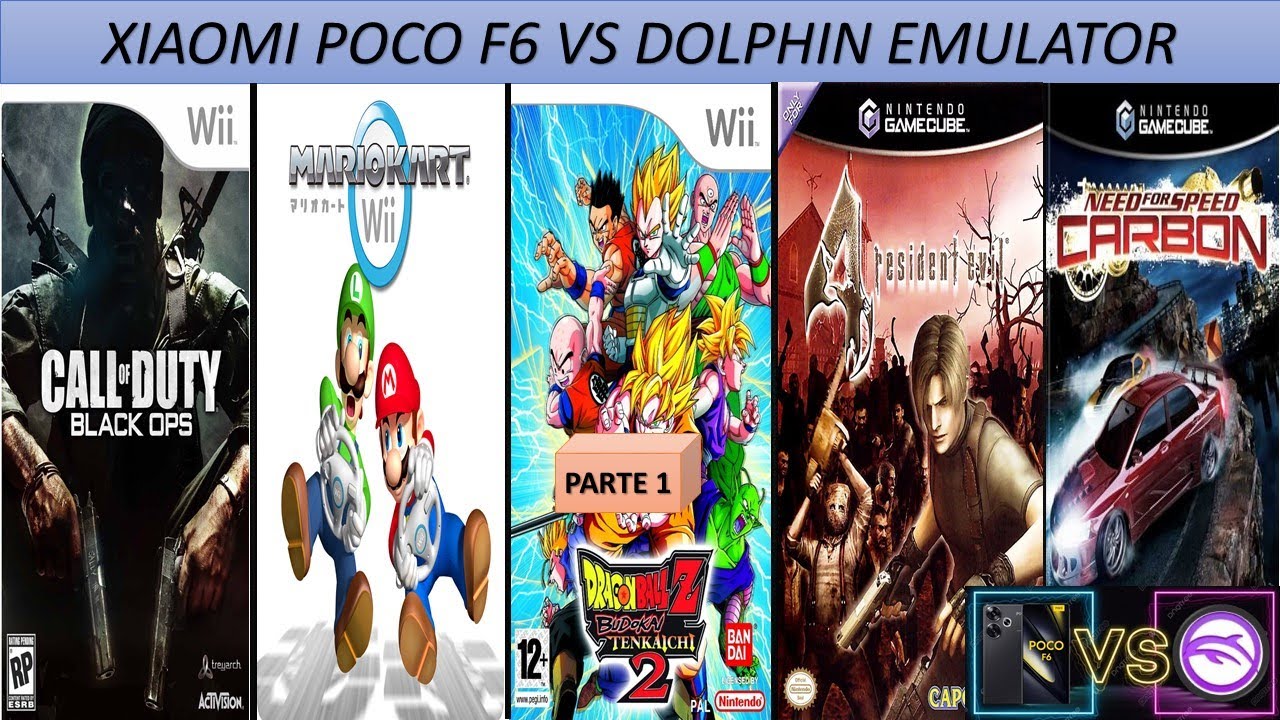 Xiaomi Poco F6 | ¿El mejor celular calidad precio del 2024? | Pruebas con el emulador Dolphin |