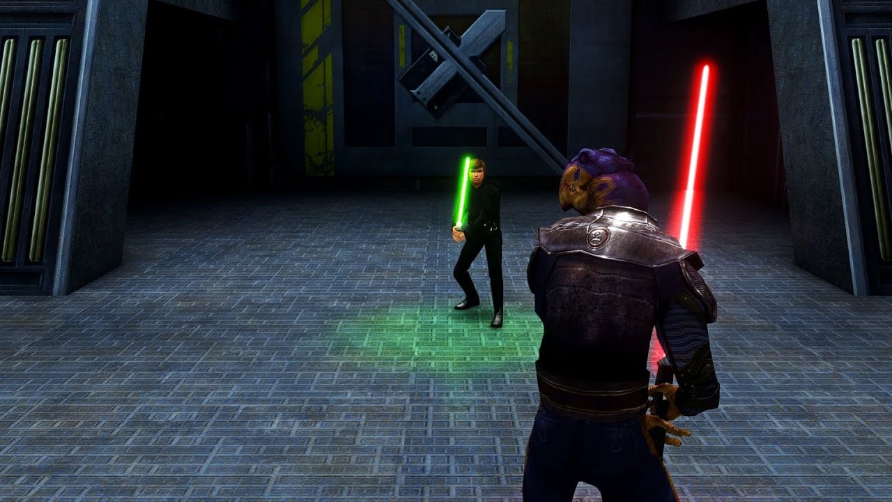 Star Wars Movie Duels - Jedi Outcast Walkthrough - Realistic Saber - Part 7