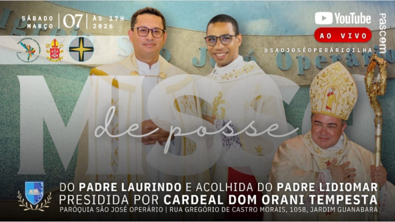 Santa Missa (ao vivo) - Posse do novo Pároco - Presidida por Dom Orani Tempesta - 07/03/2026 - 17:00