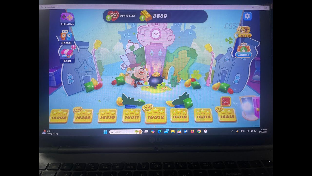 CANDY CRUSH SODA SAGA | Level 16271 - 16315 | ARSDORINT TEAM