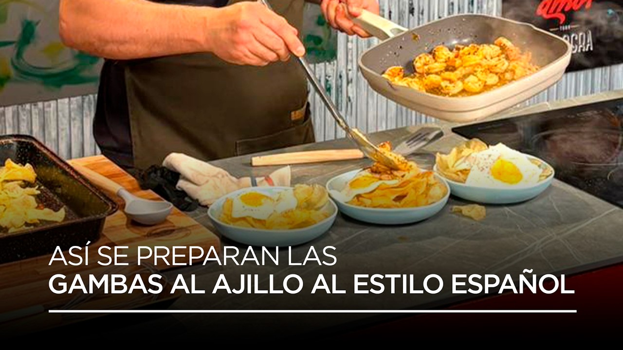 RECETA DE GAMBAS AL AJILLO