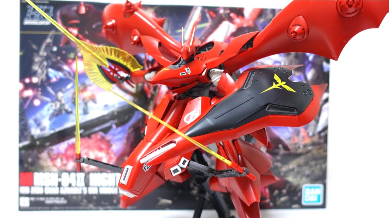 【デカっ!!組み立てが楽しい傑作キット】HG ナイチンゲール ヲタファのじっくり組み立てレビュー /  HGUC1/144 Nightingale