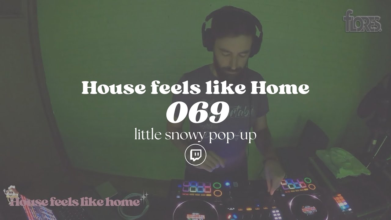 069 | little snowy pop-up house | flores. (twitch livestream replay)