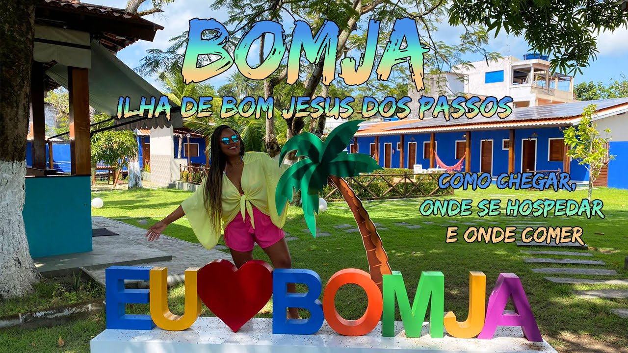 BOM JESUS dos PASSOS ( BOMJA)- VOCÊ PRECISA CONHECER A ILHA MAIS PARADISÍACA de SALVADOR