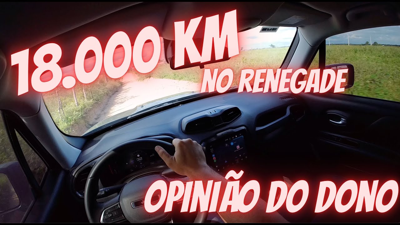 Jeep Renegade T270 1.3 Turbo Flex Longitude 2025 - 18.000km. Opinião do dono.