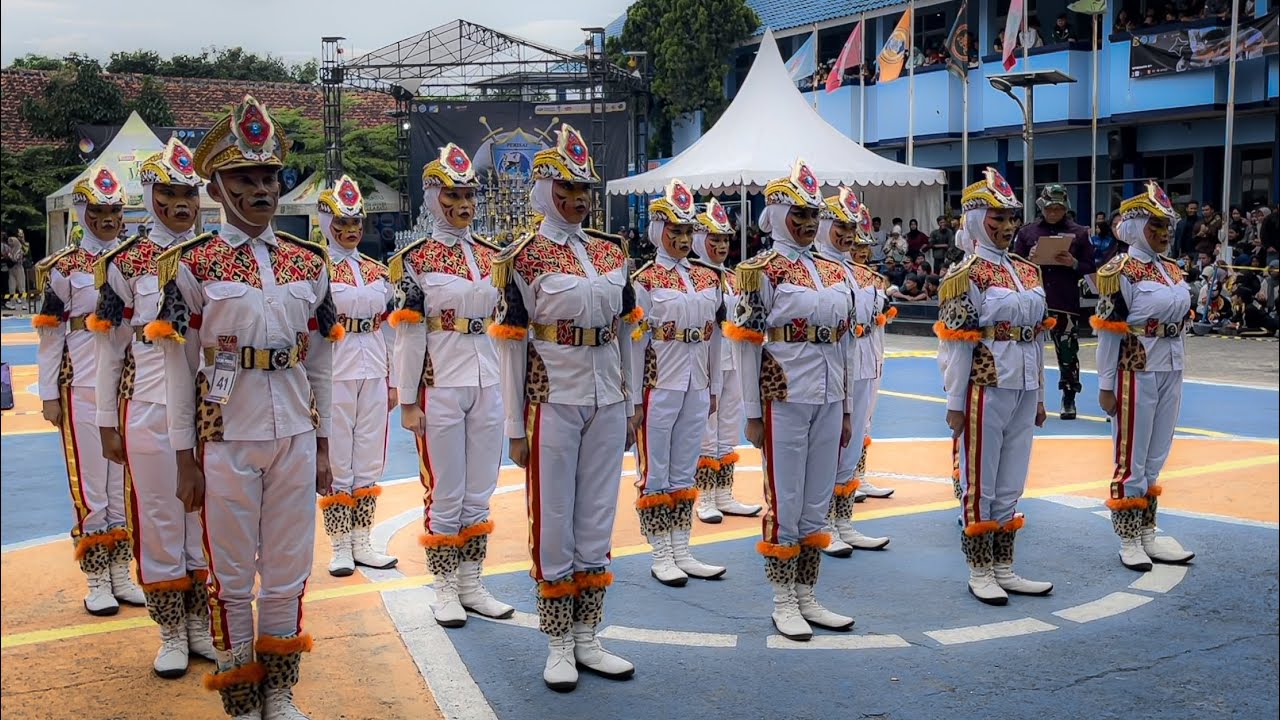 SANG RAJA RIMBA! PASKIBRA SMPN 1 CISARUA LKBB PERISAI 4.0