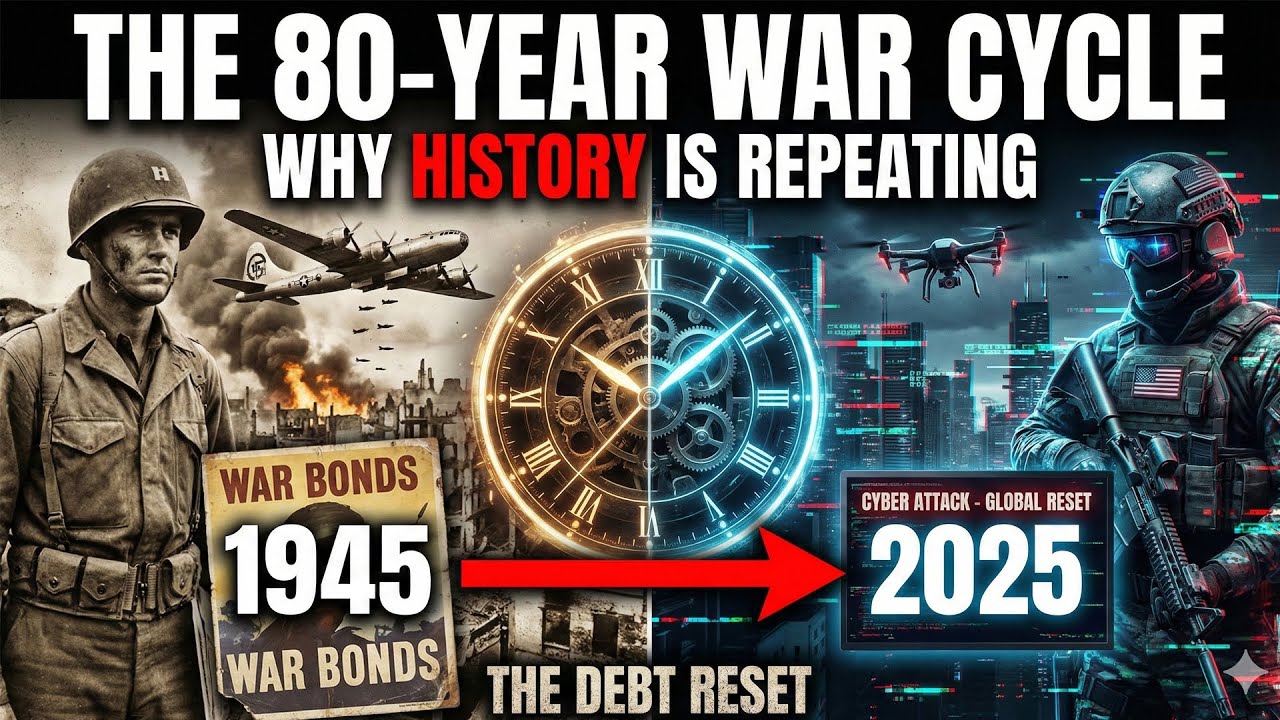 The 80-Year War Cycle: Why 2025 Is Mathematically Inevitable