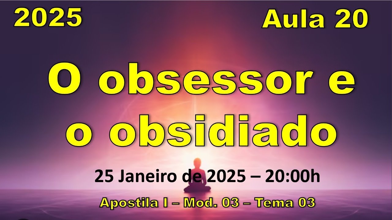 O Obsessor e o obsediado