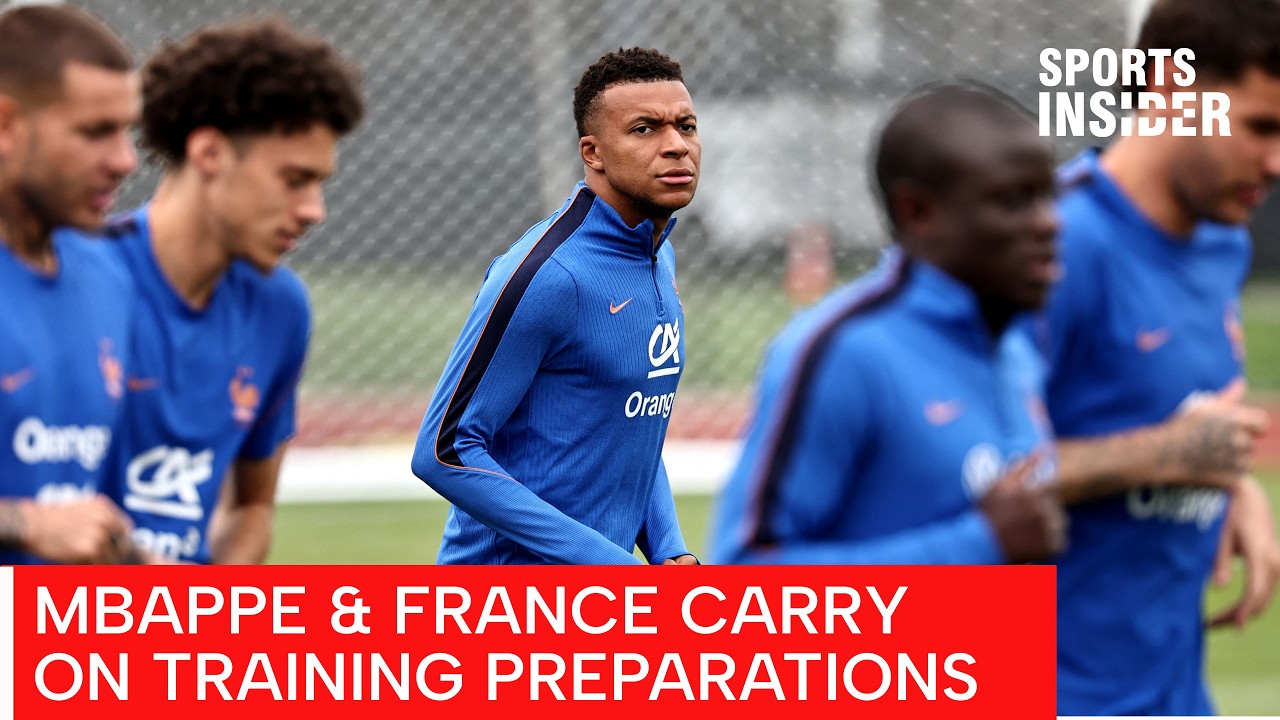 Kylian Mbapp&eacute; Leads France Training Ahead of World Cup Quarter-Final | FIFA World Cup 2026 | AD1Z