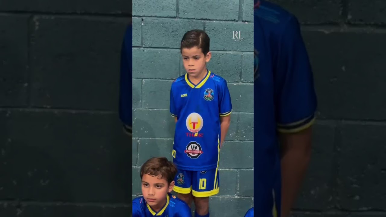 Biel jogando pela @EscolinhaHR  final ligakids 
