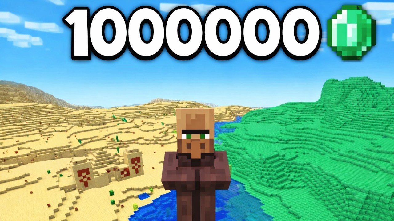 CHEENU KO MIL GAYE 1,000,000 EMERALDS IN MINECRAFT 😱💚
