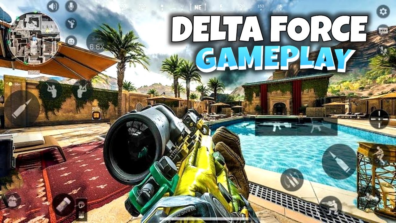 DELTA FORCE MOBILE LIVE 🤩 DELTAFORCE LONCHED 😱 DELTA FORCE MOBILE GAMEPLAY