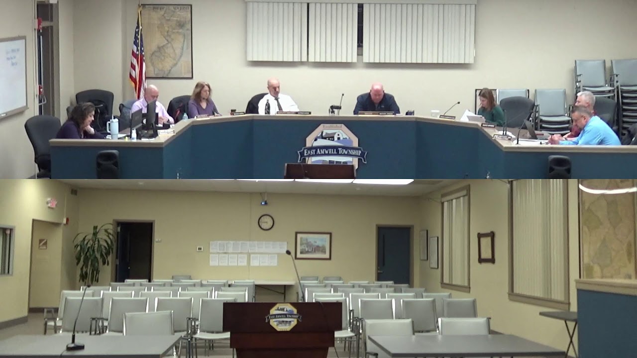 Township Committee Regular Meeting - Thursday, March 12, 2026 at 7PM