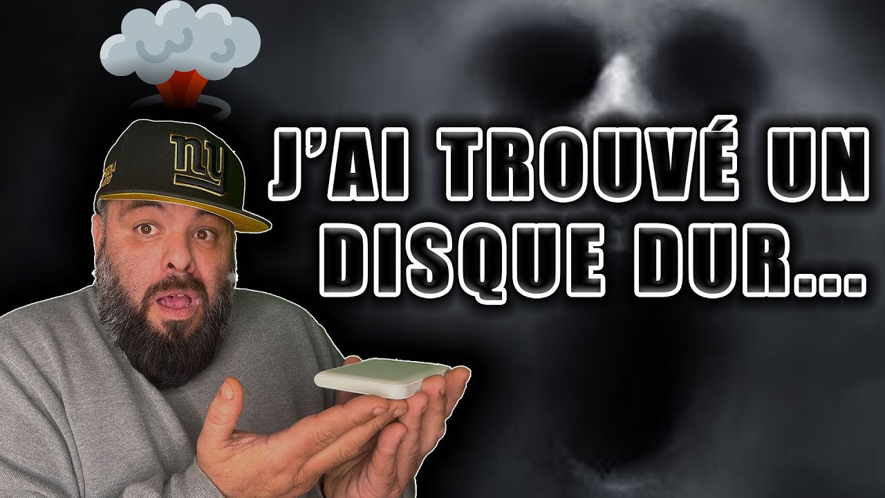 j'ai trouvé un disque dur...( et j'ai halluciné )