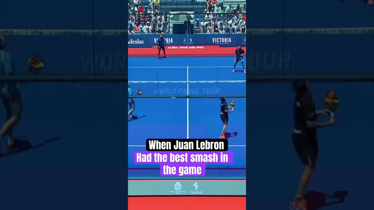 When Lebron was king 👑 #padel