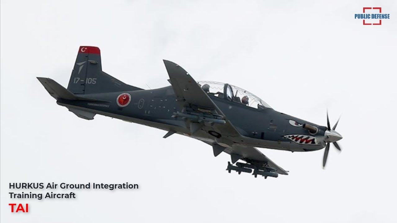 New Configuration of the HURKUS Air Ground Integration Training Aircraft Developed by TAI