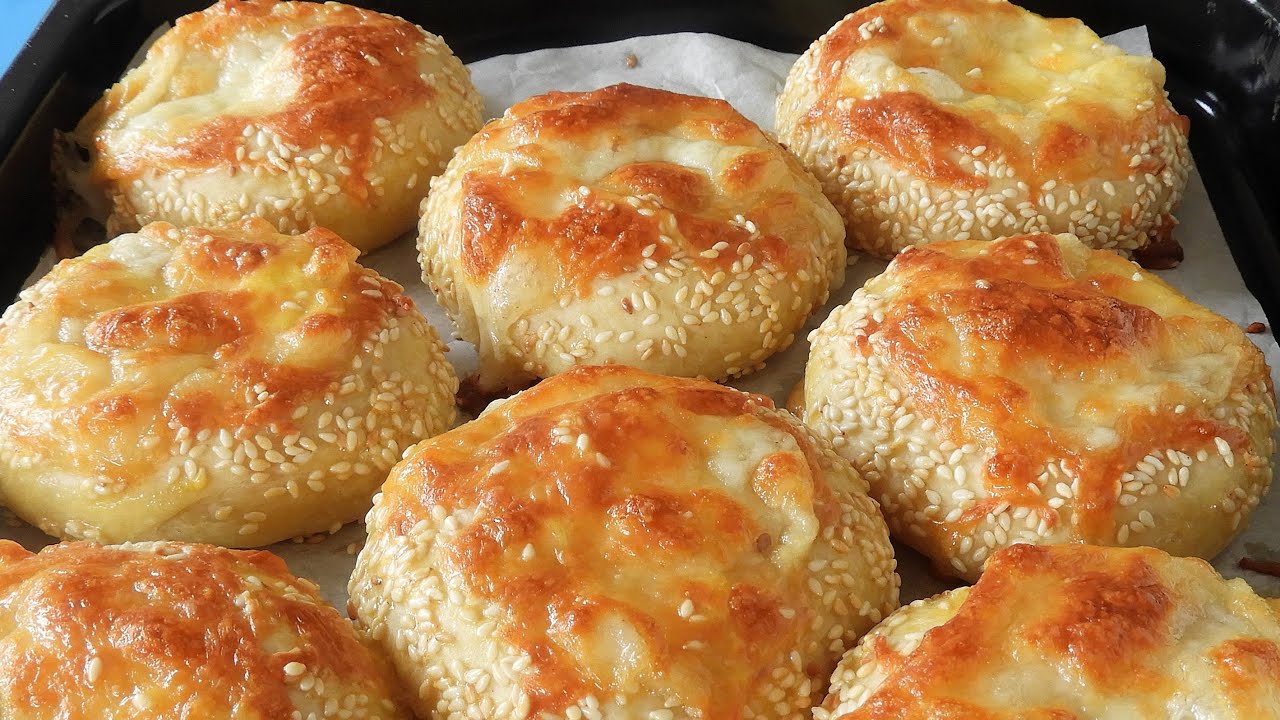 Cheese Bread sesame seeds Baking Easy