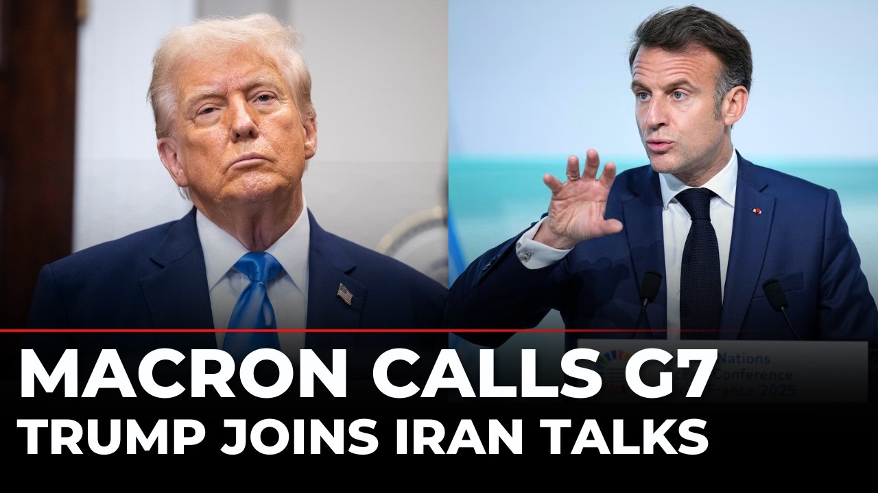 G7 Iran Crisis Meeting LIVE: Macron Hosts Emergency Summit as Trump Joins Talks on War & Oil Prices